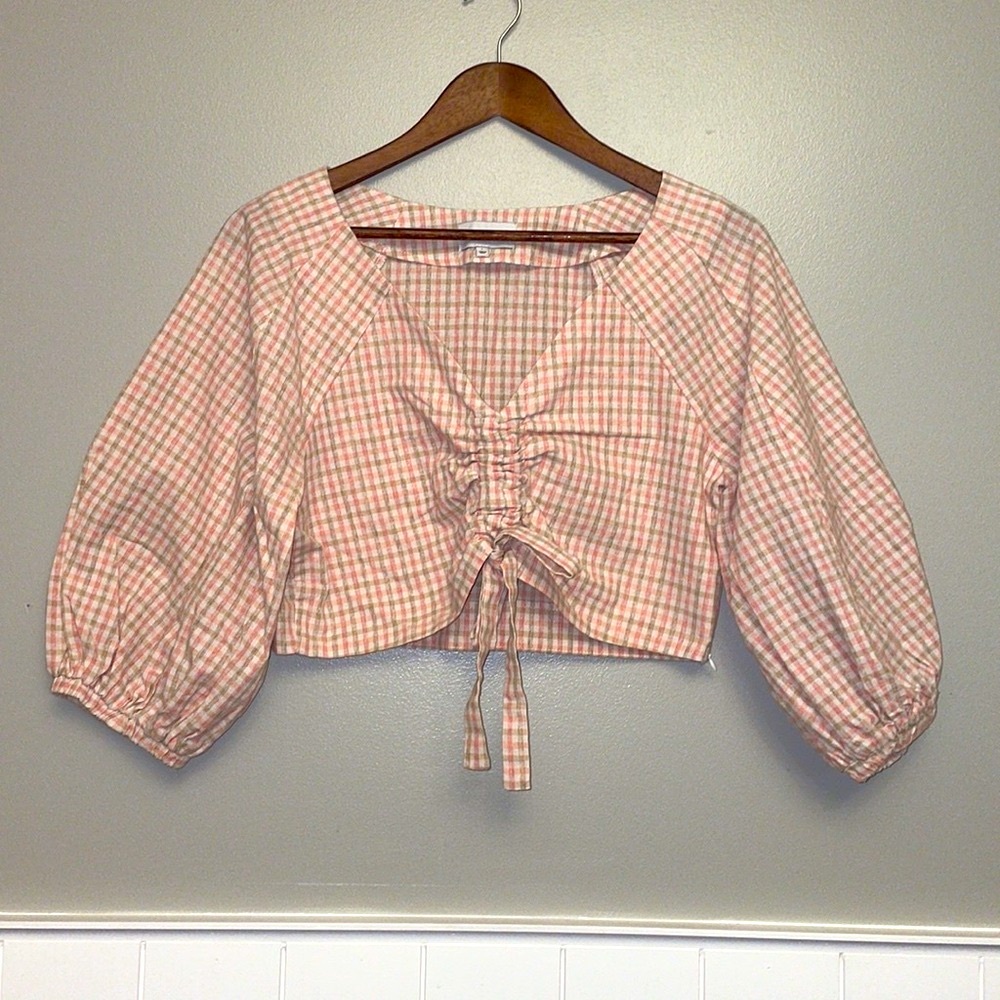 Chriselle x J. O. A. Cropped Top